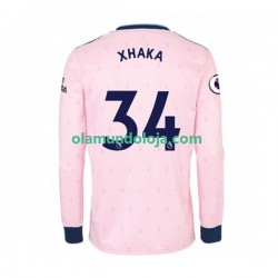 Camisola Arsenal Granit Xhaka 34 Homem Equipamento Terceiro 2022-2023 Manga Comprida
